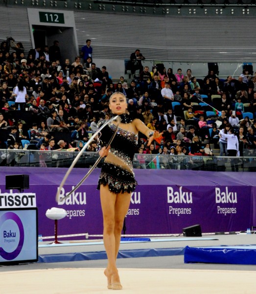 Marina Durunda gümüş, akrobatlarımız isə qızıl medal qazandı