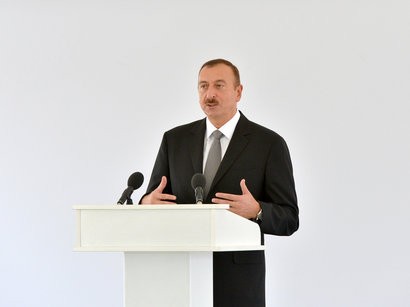 Prezident İlham Əliyev: Azərbaycan Avropa üçün yeganə yeni qaz mənbəyidir