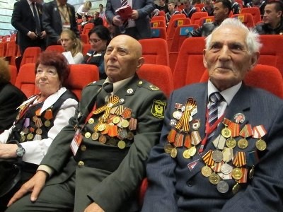 Veteranlarımız Moskvada - FOTOLAR
