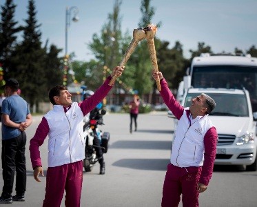 İlk Avropa Oyunlarının məşəli Neftçalada