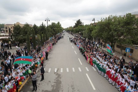 Birinci Avropa Oyunlarının məşəli Zərdabda