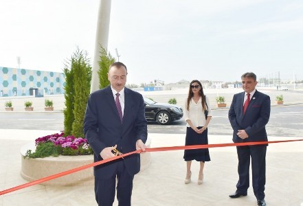 Prezident Azərbaycanın ən böyük Aqua Parkını açdı -FOTOLAR