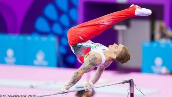 Bakı-2015:Gimnast Oleq Stepko gümüş medal qazandı