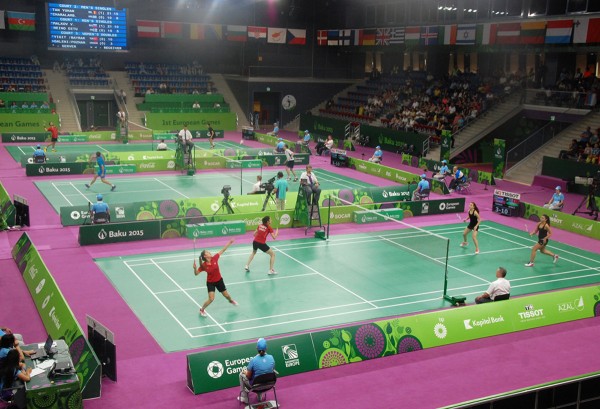 Badminton yarışlarına start verilib