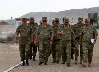 Azərbaycanda yeni təlim-atış mərkəzi açılıb