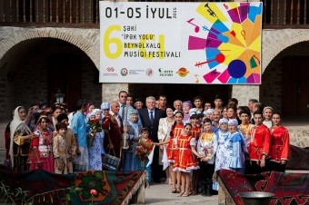 Şəkidə “İpək Yolu” VI beynəlxalq musiqi festivalı keçirilib