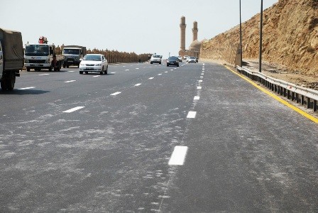 Bakının giriş yolu təmir olundu