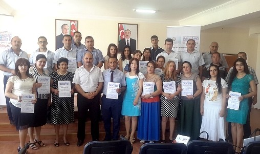 CASCFEN Tərtərdə ifadə azadlığı seminarı keçirib