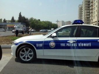 Bakıda qəribə olay: polis serjantı yol polisini vurub qaçdı