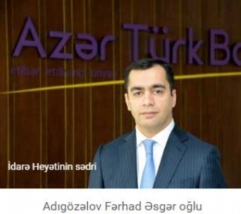 “Azər-Türk” Bank Açıq Səhmdar Cəmiyyətinin İdarə Heyətinə yeni sədr təyin olunub.