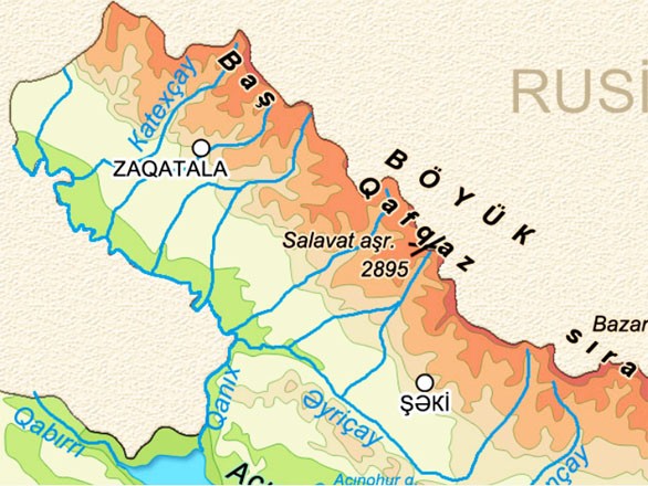 Zəlzələ nəticəsində Şəkidə bəzi tikililərə ziyan dəyib