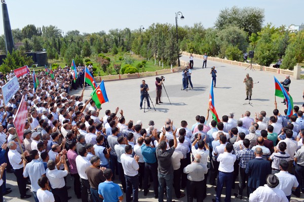 Laçınlılar Ali Baş Komandanın əmrinə hər an hazırdırlar