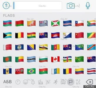 Azərbaycan bayrağı WhatsApp-da