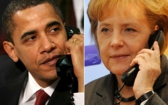 Obama və Merkel qaçqın problemini müzakirə etdilər