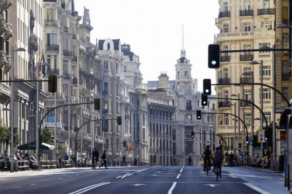 “Avtomobilsiz gün” Madrid küçələrində problemlərə səbəb olub