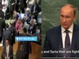 Putin BMT-də çıxış etdi, Ukrayna heyəti zalı tərk etdi