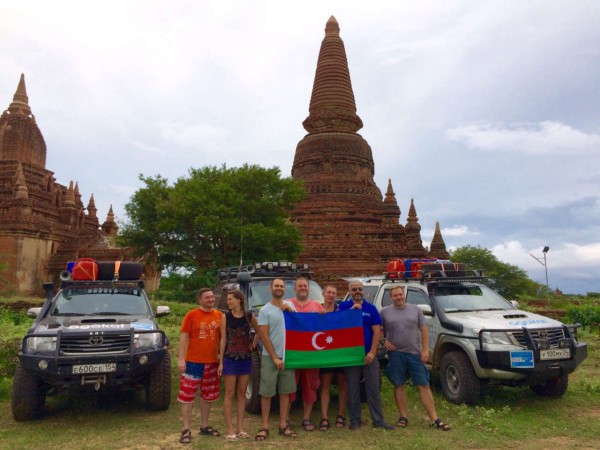 Avtomobil üzrə dünya turunun iştirakçıları Myanmaya çatıb