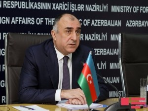 Elmar Məmmədyarov BƏƏ-nin yeni təyin olunmuş səfirini qəbul edib