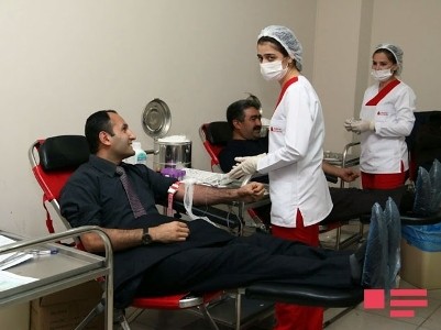 Aşura günü ilə əlaqədar 2311 litr qan toplanılıb