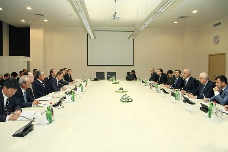 Şahin Mustafayev yapon nümayəndə heyətini qəbul edib