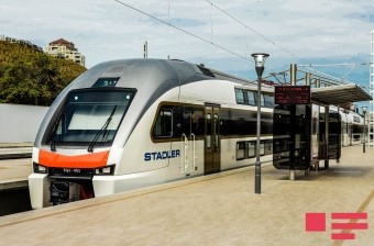 Bakı-Sumqayıt qatarı ilə 74 mindən çox sərnişin daşınıb