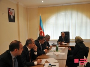 Kəmaləddin Heydərov Neftçalada vətəndaşları qəbul edib