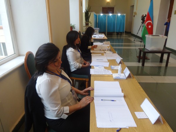 Bütün seçki məntəqələri hesabat verib