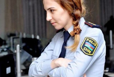 Bakıda qadın polis cinayətkarı zərərsizləşdirdi
