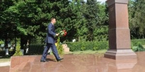 İlham Əliyev Şəkidədir