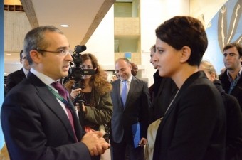 Təhsil naziri fransalı həmkarı ilə görüşüb