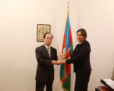 Yaponiya səfiri Tərcümə Mərkəzində