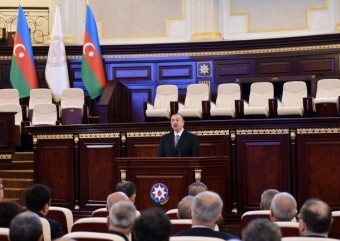 Prezident AMEA-nın 70 illik yubileyində...