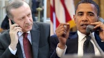 Obama Ərdoğan və Davudoğlu ilə danışdı