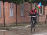 Gəncədə Bayraq Günü münasibətilə velosipedli aksiya!