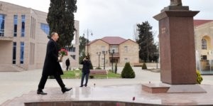Mahaçqalada İlham Əliyevin babasına abidə qoyulacaq