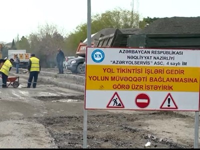 Bakının üç küçəsində yol bağlanacaq
