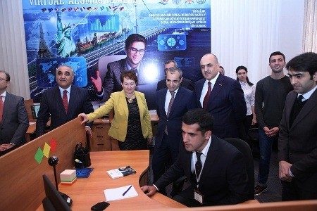 Nazirlik tələbə və məzunlar üçün virtual müəssisənin rəsmi aşılışını etdi