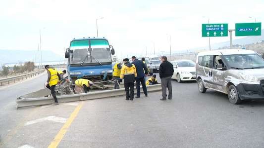 Bakıda yol təsərrüfatına xeyli ziyan dəydi