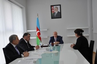 Kəmaləddin Heydərov Qazaxda vətəndaşları qəbul edib
