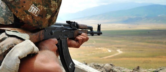 Ermənilərə 98 atəş zərbəsi endirilib