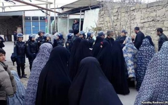 Nardarana qadın polislər də göndərilib