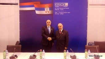 Elmar Məmmədyarov maltalı həmkarı ilə görüşüb