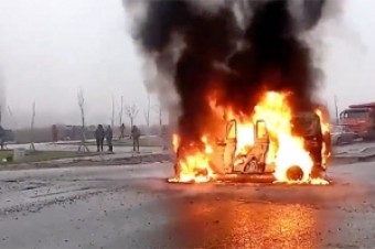 Rusiyada polis maşınına hücum: 2 ÖLÜ