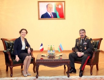 Zakir Həsənov Fransanın yeni səfiri ilə görüşüb