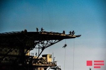 FHN “Günəşli” yatağına desant çıxartdı