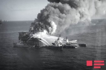 “Günəşli”dəki yanğının Xəzərin ekologiyasına mənfi təsiri yoxdur“ - AMEA
