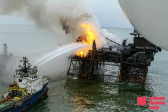 SOCAR: “Quyuların söndürülməsi Xəzərə neft dağılmaları təhlükəsini aradan qaldırıb”
