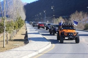 Qəbələdə “Offroad” yürüşü keçirildi