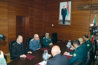 İki general “Sınıq Körpü”də vəziyyətlə tanış olublar