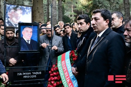 Zəlimxan Yaqub I Fəxri Xiyabanda dəfn olundu